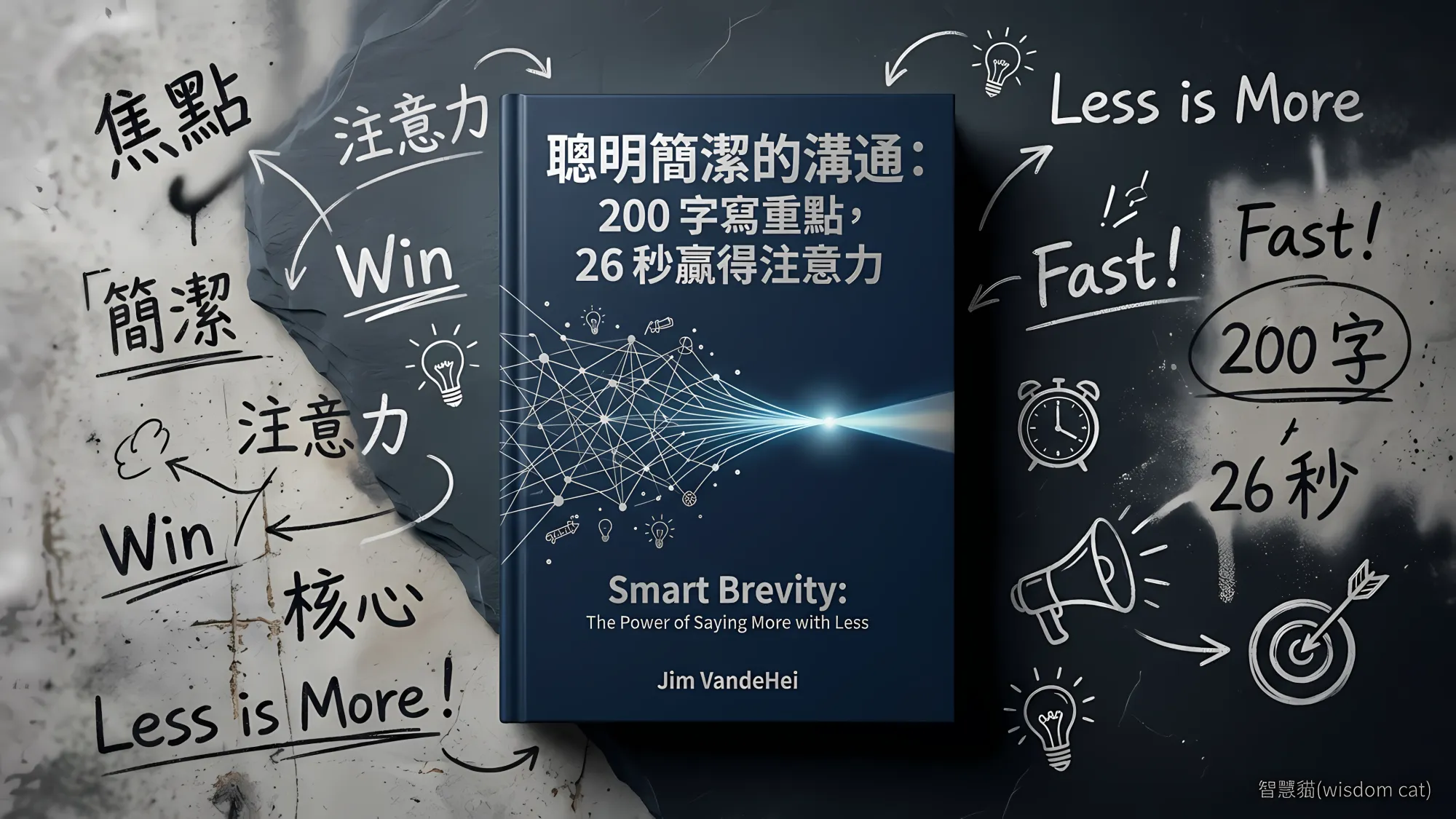聰明簡潔的溝通: 200 字寫重點, 26 秒贏得注意力｜好書推薦