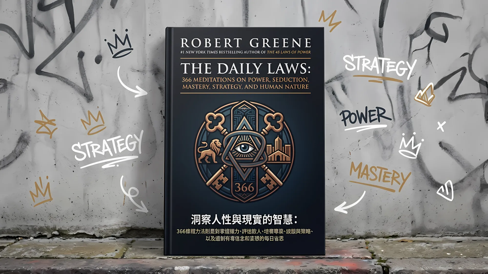 洞悉人性與現實的366權力法則：掌握權位、料敵、專業、遊說、謀略的每日思索，戒斷有毒信念與虛妄想像｜好書推薦