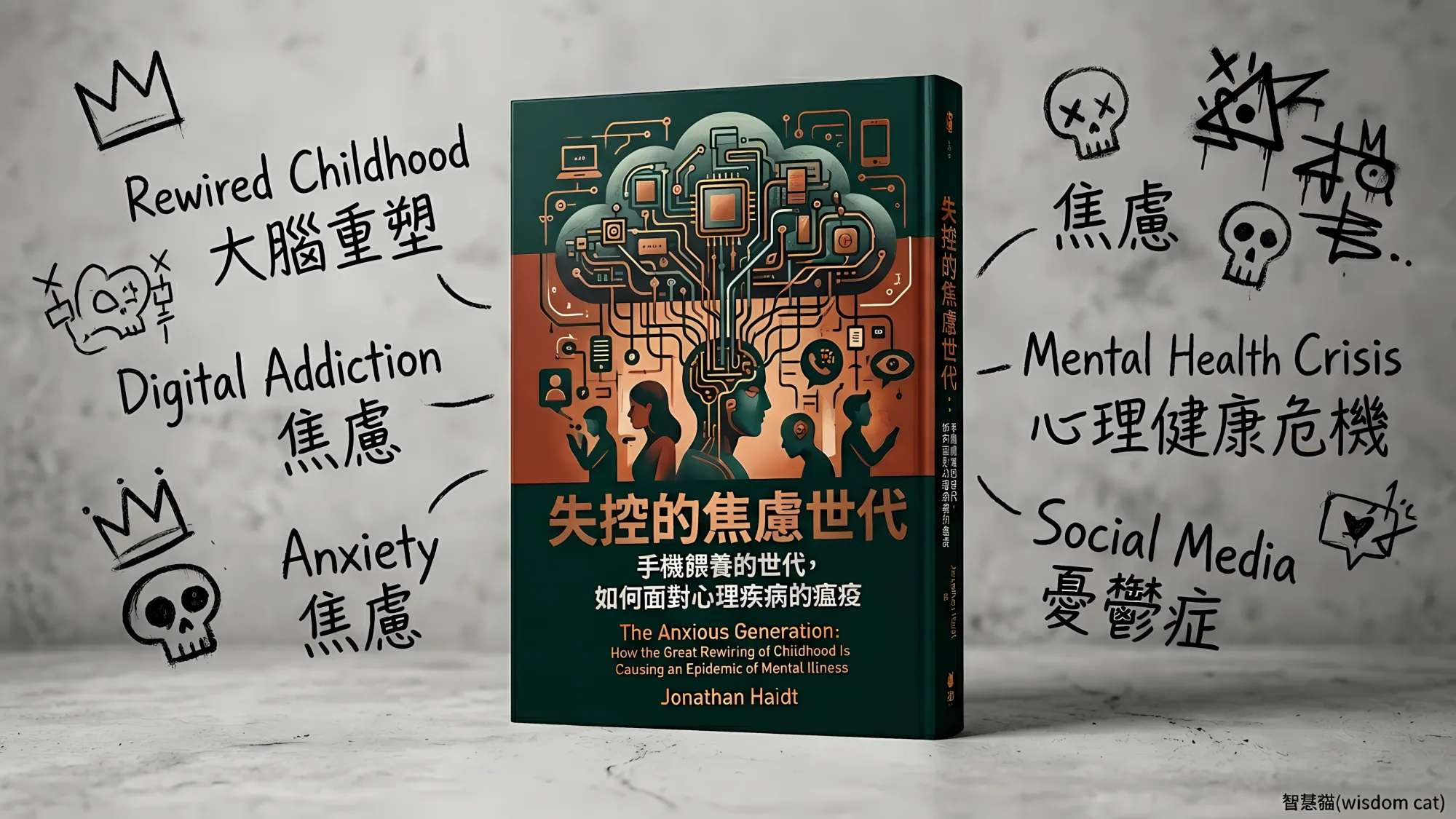 失控的焦慮世代：手機餵養的世代，如何面對心理疾病的瘟疫｜好書推薦