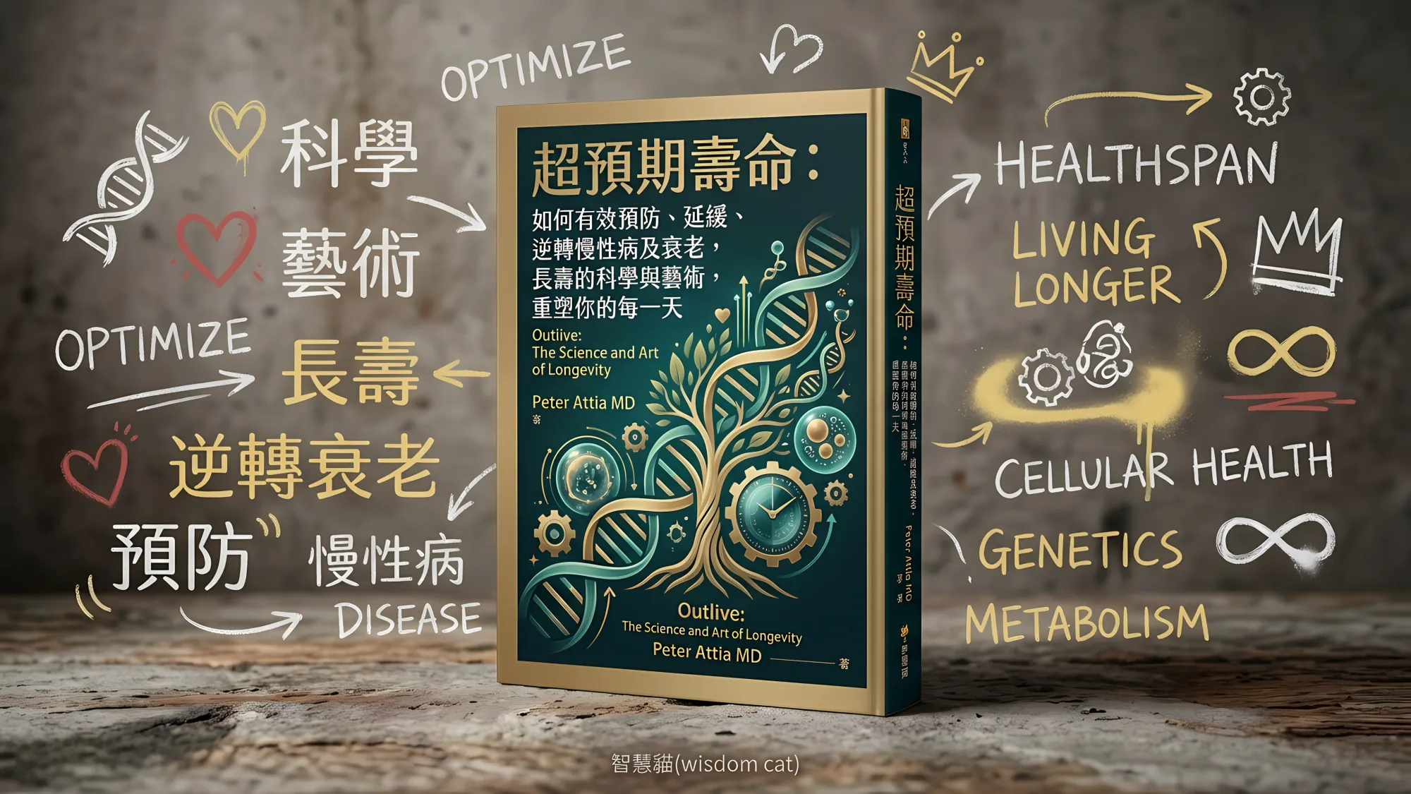 超預期壽命：如何有效預防、延緩、逆轉慢性病及衰老，長壽的科學與藝術，重塑你的每一天｜好書推薦