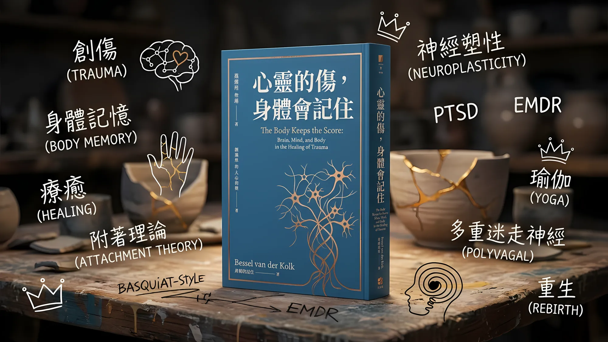 心靈的傷，身體會記住｜好書推薦