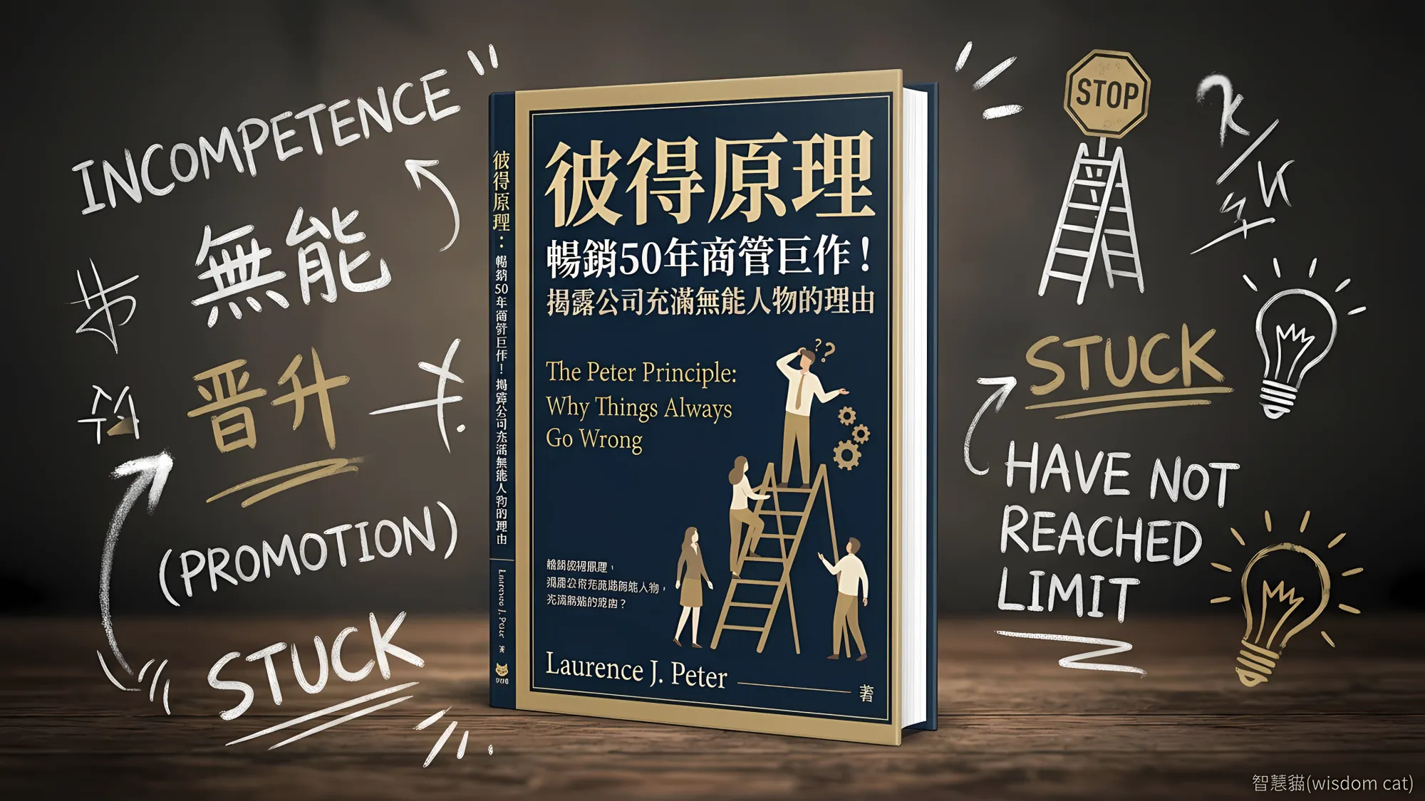彼得原理：暢銷50年商管巨作！揭露公司充滿無能人物的理由｜好書推薦