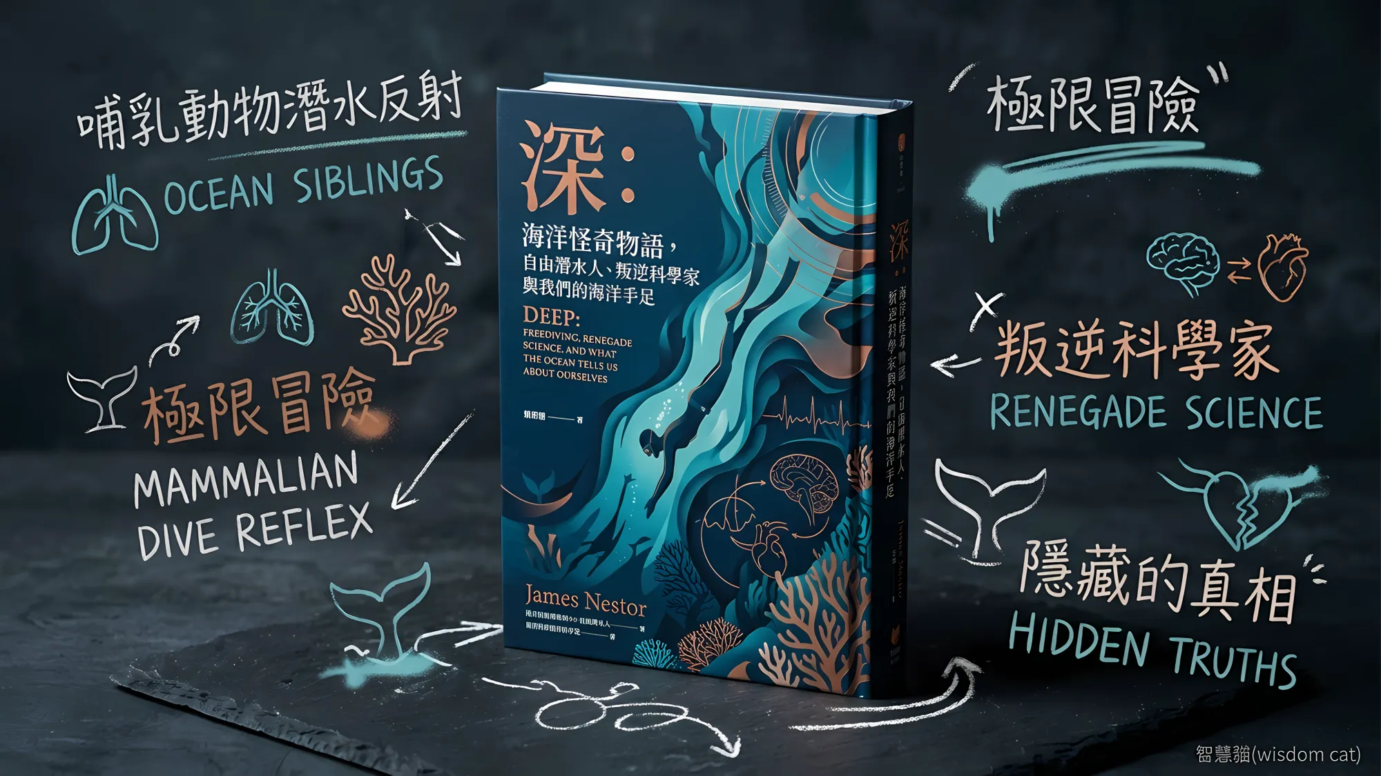深: 海洋怪奇物語, 自由潛水人、叛逆科學家與我們的海洋手足｜好書推薦