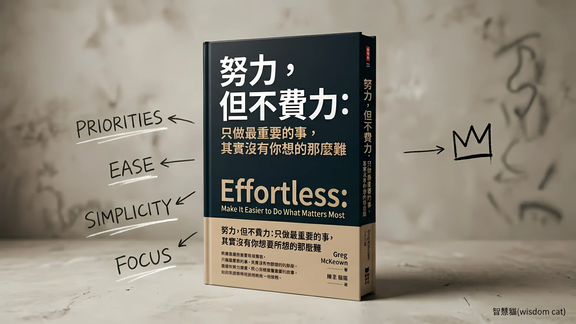 努力，但不費力：只做最重要的事，其實沒有你想的那麼難｜好書推薦