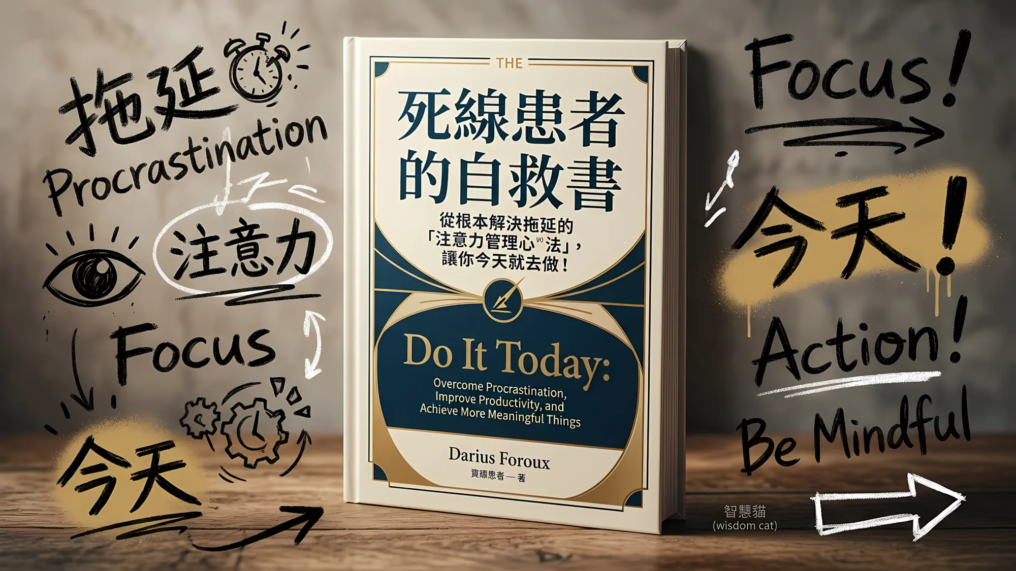 死線患者的自救書：從根本解決拖延的「注意力管理心法」，讓你今天就去做！｜好書推薦