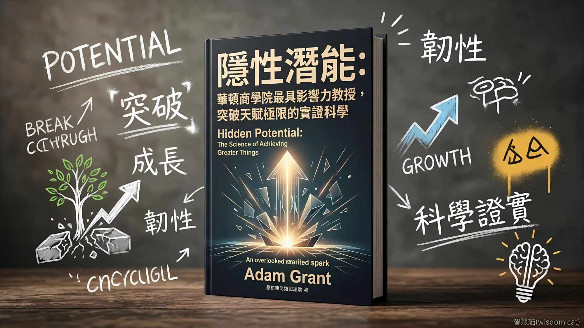 隱性潛能：華頓商學院最具影響力教授，突破天賦極限的實證科學｜好書推薦