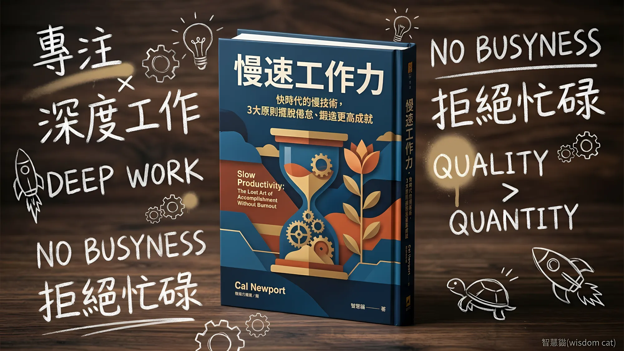 慢速工作力：快時代的慢技術，3大原則擺脫倦怠、鍛造更高成就｜好書推薦