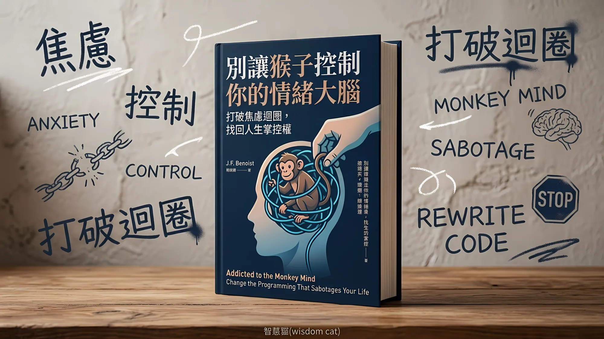 別讓猴子控制你的情緒大腦: 打破焦慮迴圈, 找回人生掌控權｜好書推薦