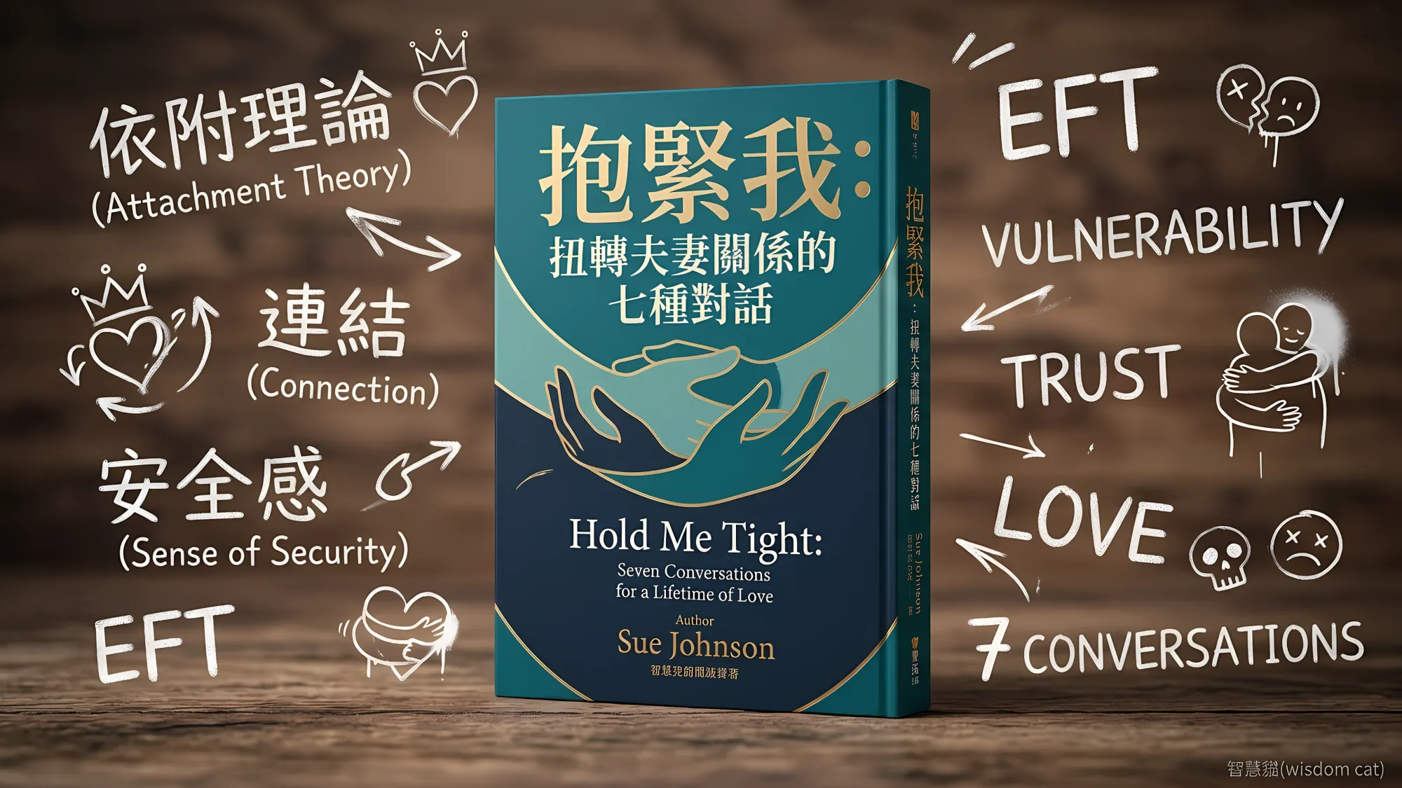 抱緊我：扭轉夫妻關係的七種對話｜好書推薦