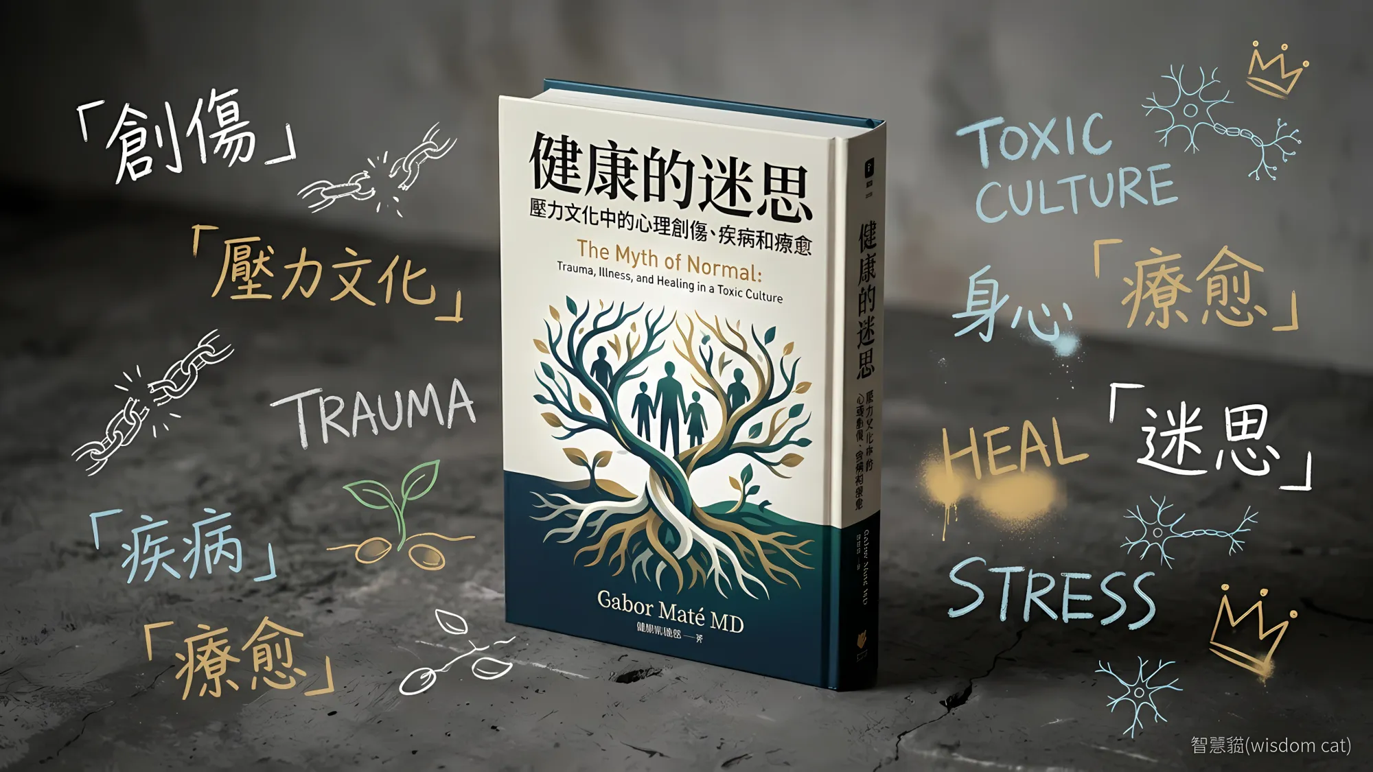 健康的迷思：壓力文化中的心理創傷、疾病和療愈｜好書推薦