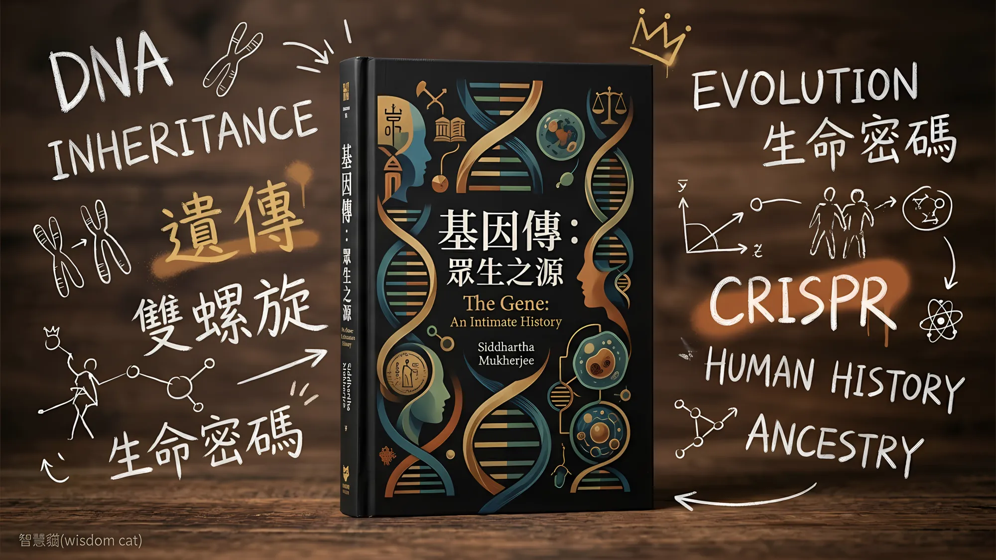 基因傳：眾生之源｜好書推薦