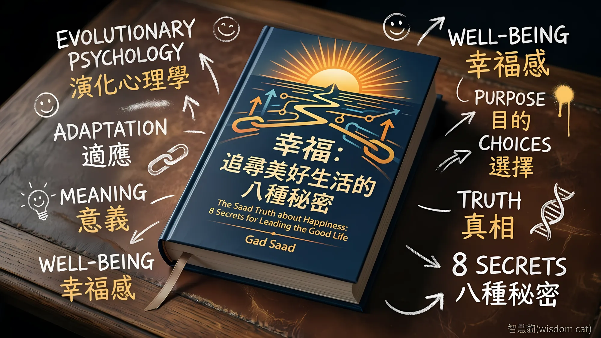 幸福：追尋美好生活的八種秘密｜好書推薦