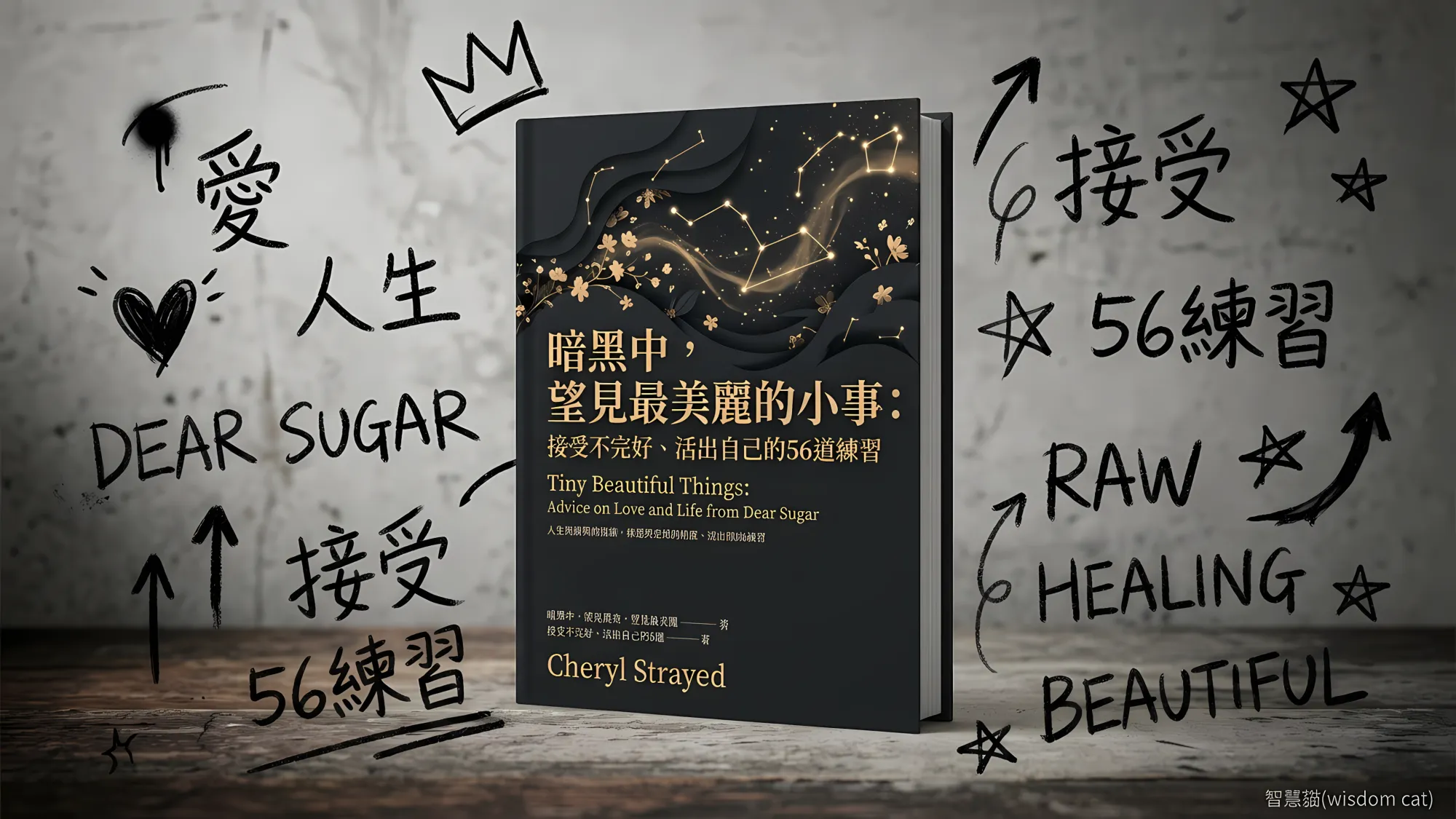 暗黑中, 望見最美麗的小事: 接受不完好、活出自己的56道練習｜好書推薦