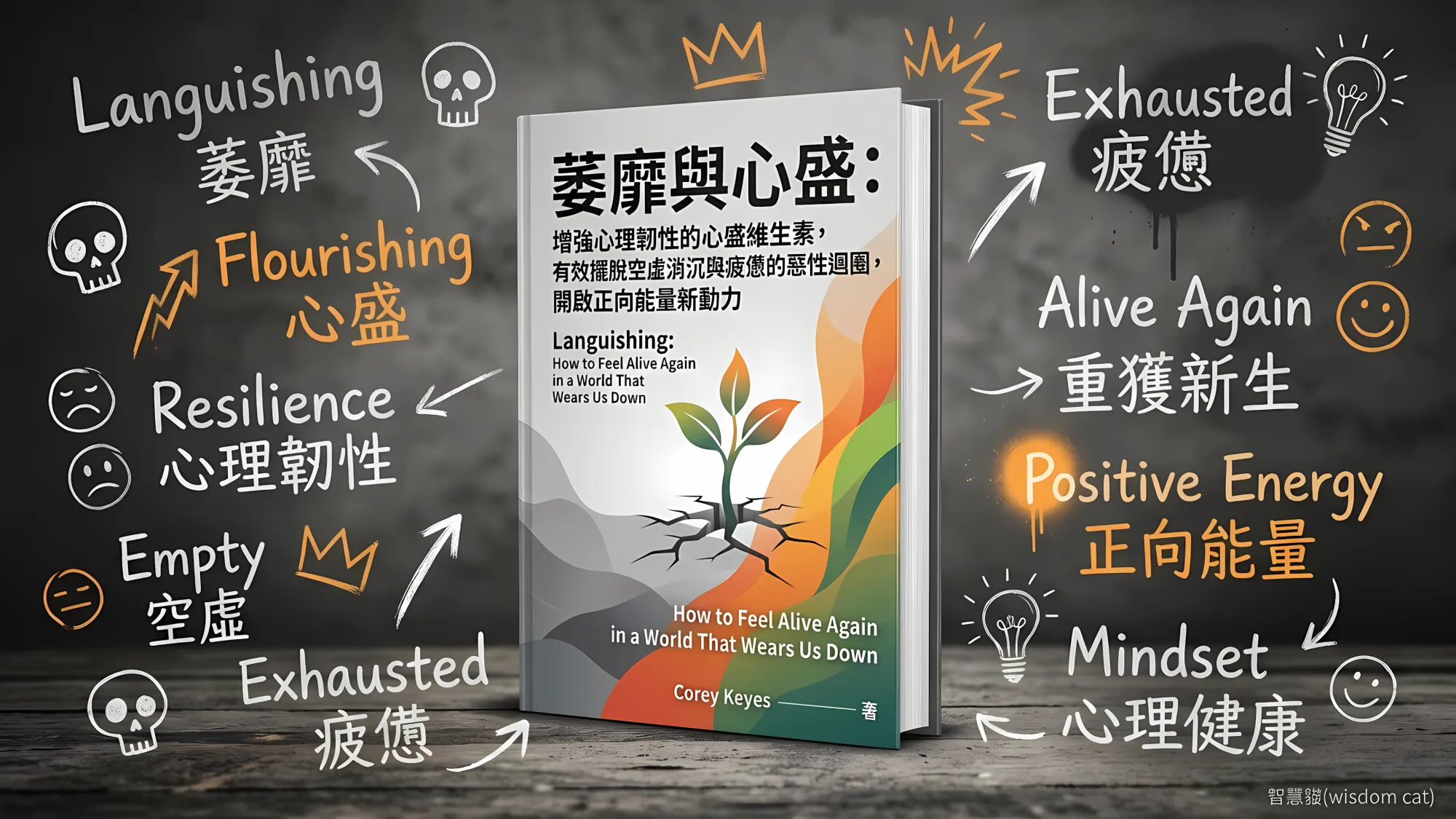 萎靡與心盛：增強心理韌性的心盛維生素，有效擺脫空虛消沉與疲憊的惡性迴圈，開啟正向能量新動力｜好書推薦