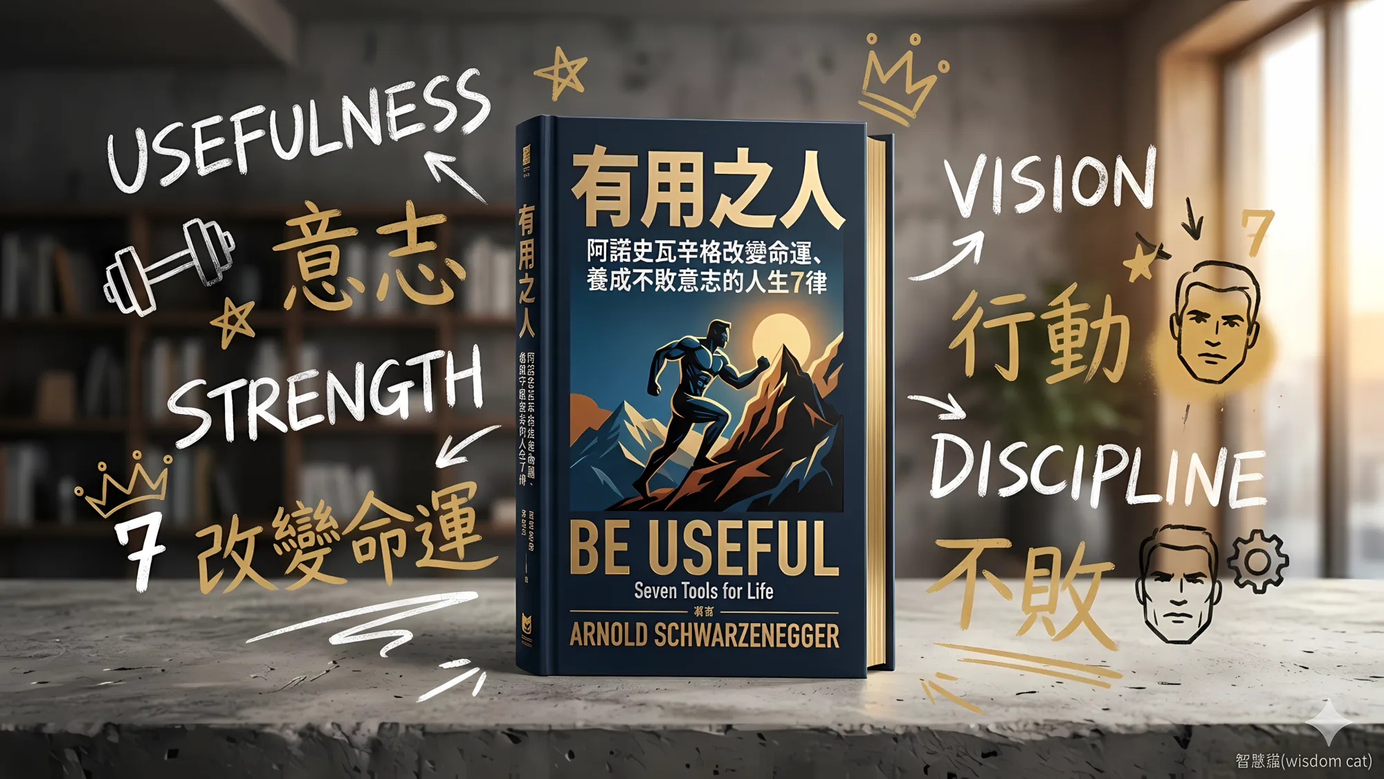 有用之人：阿諾史瓦辛格改變命運、養成不敗意志的人生7律｜好書推薦