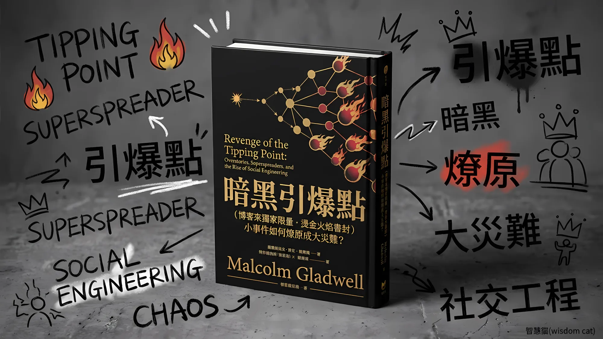 暗黑引爆點（博客來獨家限量．燙金火焰書封）：小事件如何燎原成大災難？｜好書推薦