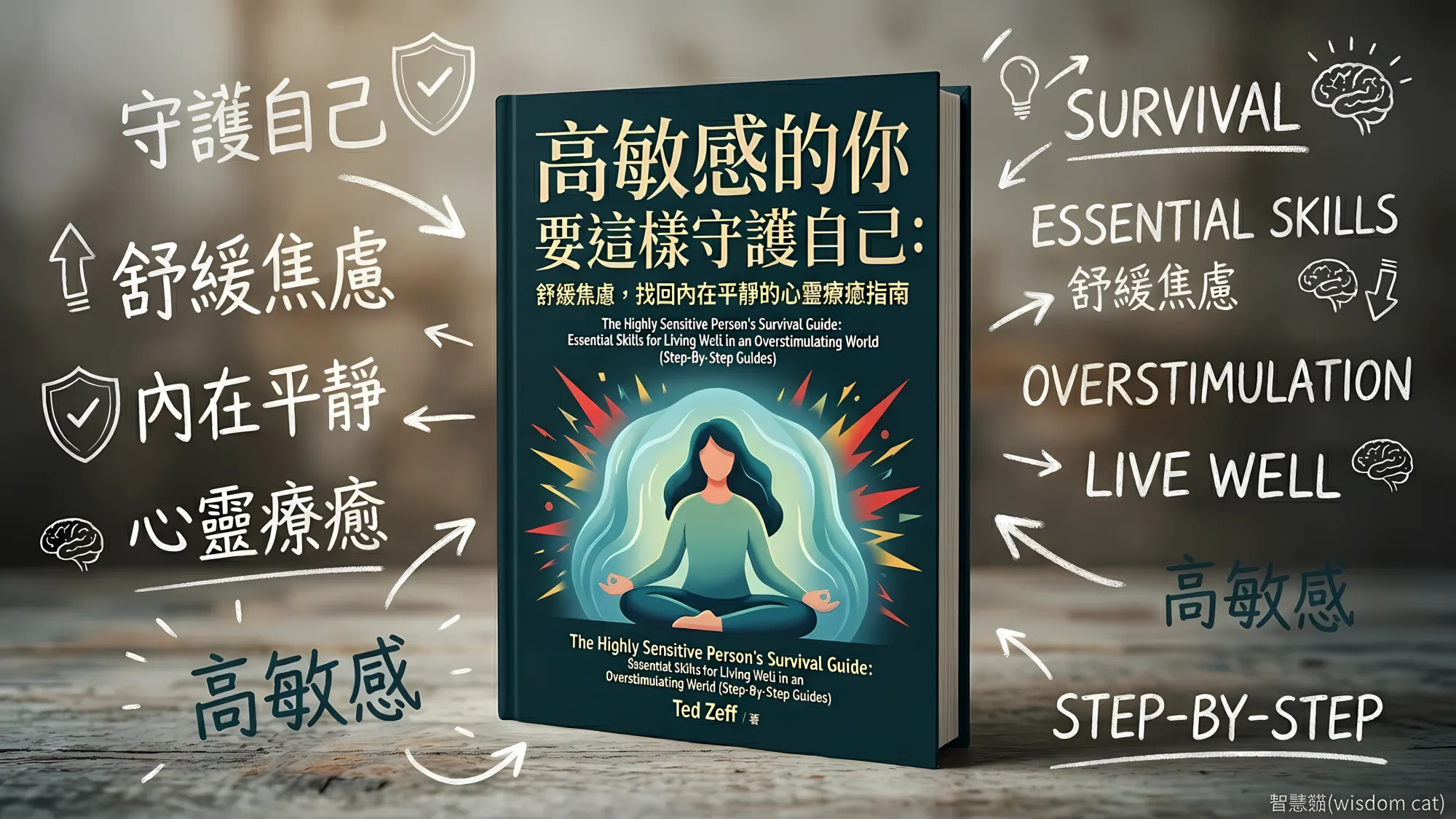 高敏感的你要這樣守護自己：舒緩焦慮，找回內在平靜的心靈療癒指南｜好書推薦