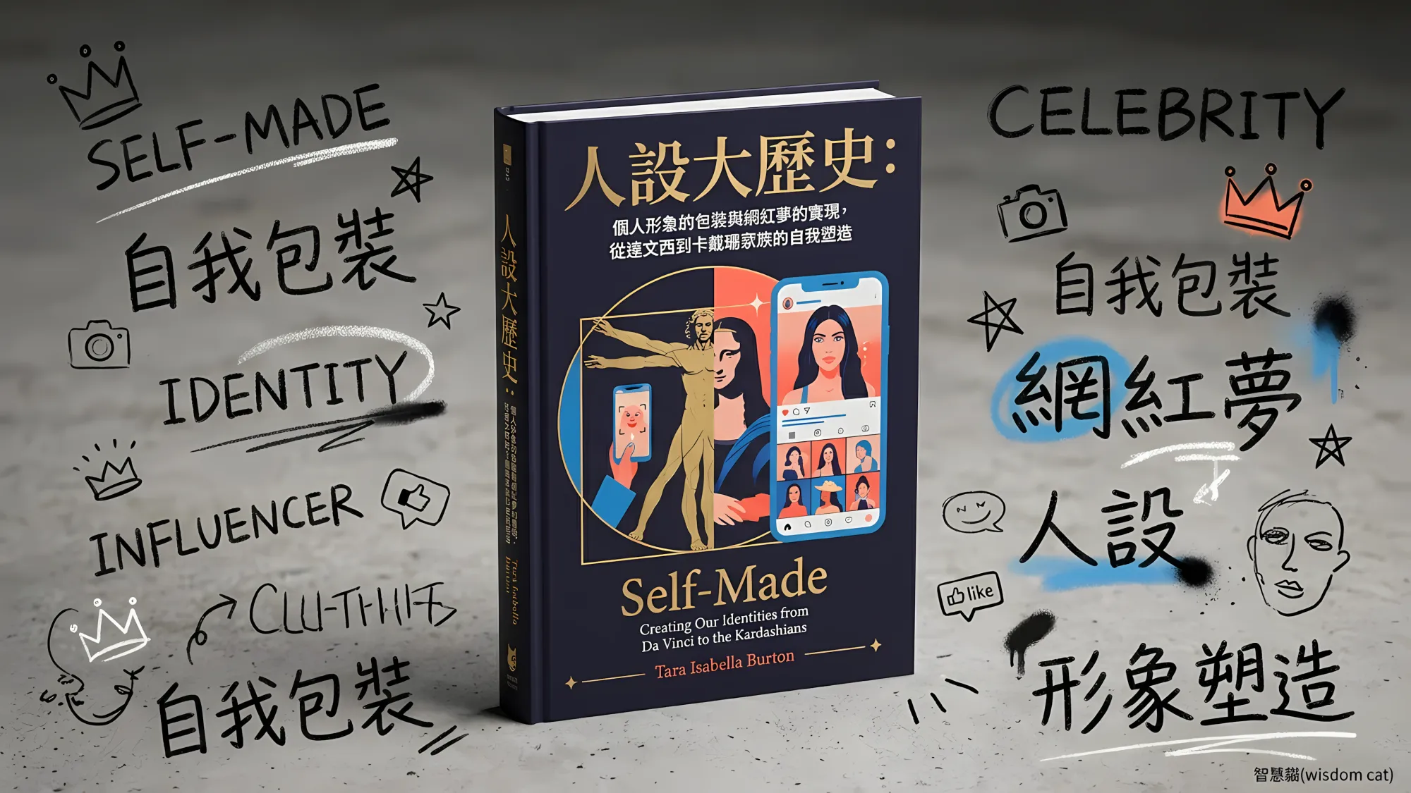 人設大歷史: 個人形象的包裝與網紅夢的實現, 從達文西到卡戴珊家族的自我塑造｜好書推薦