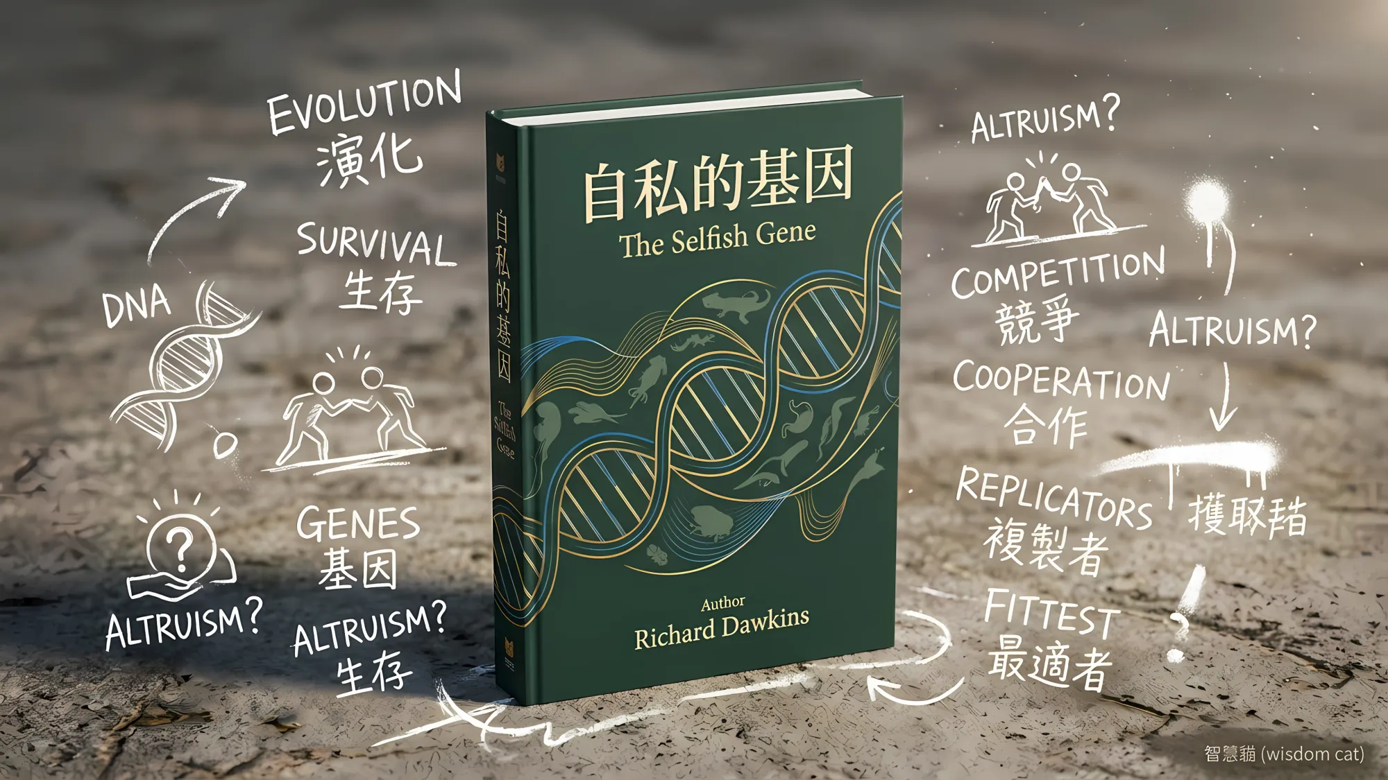 自私的基因｜好書推薦