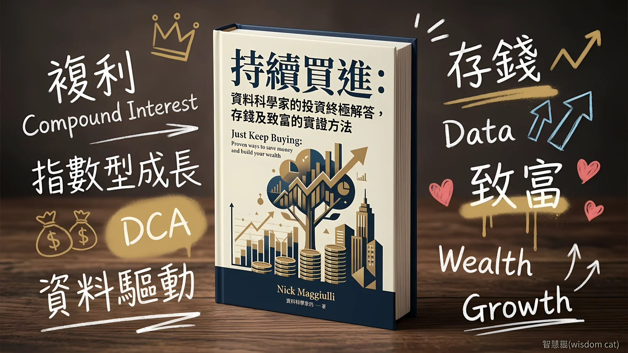持續買進：資料科學家的投資終極解答，存錢及致富的實證方法｜好書推薦