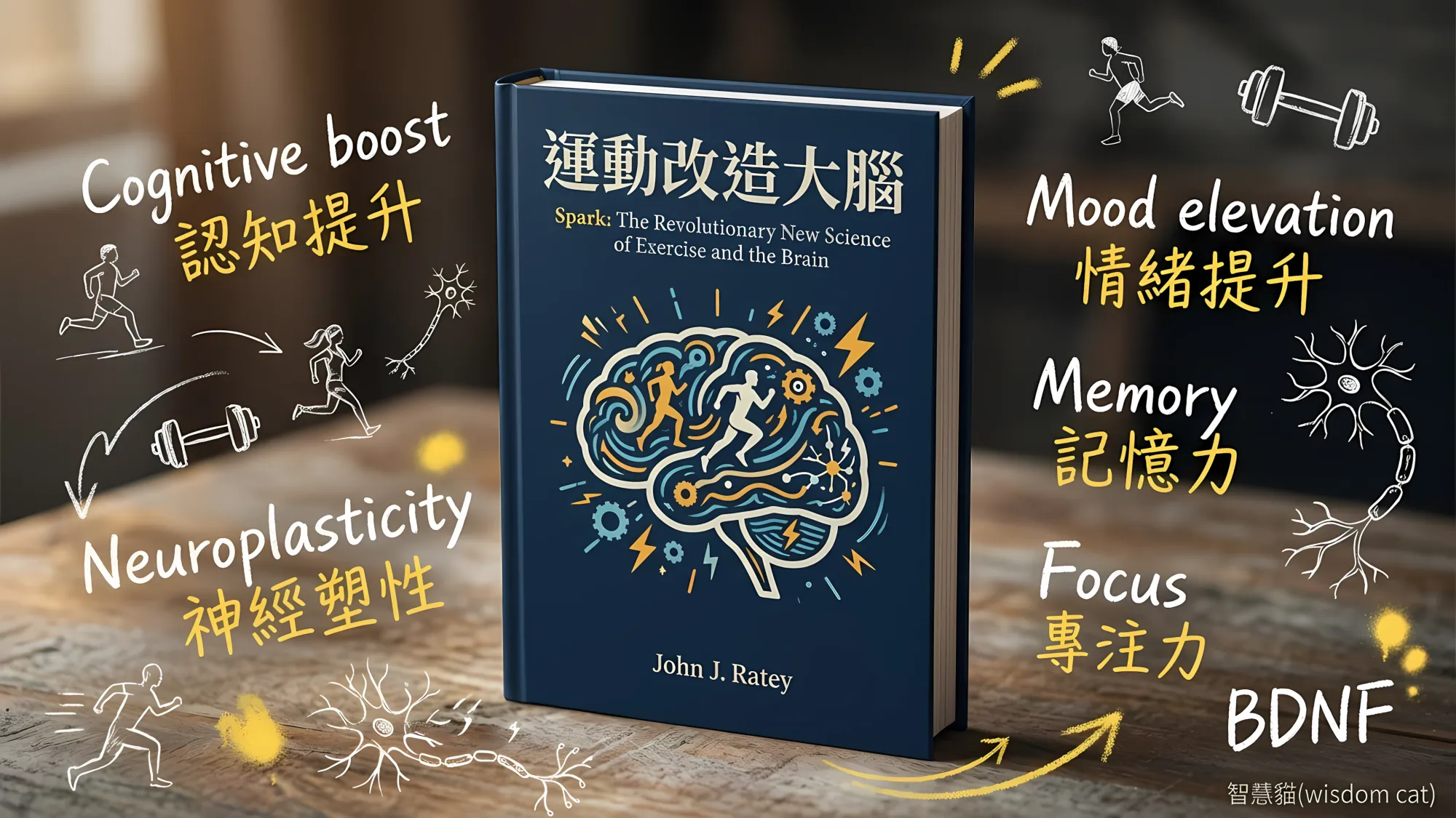 運動改造大腦｜好書推薦