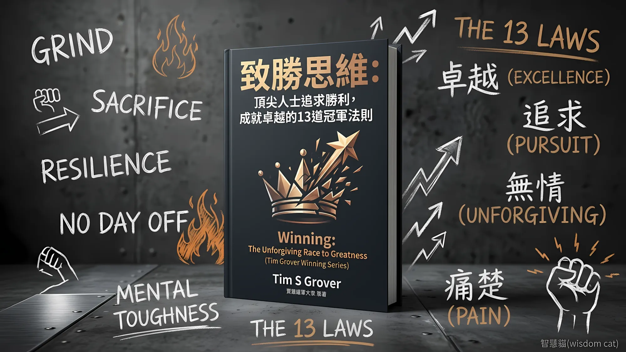 致勝思維: 頂尖人士追求勝利, 成就卓越的13道冠軍法則｜好書推薦