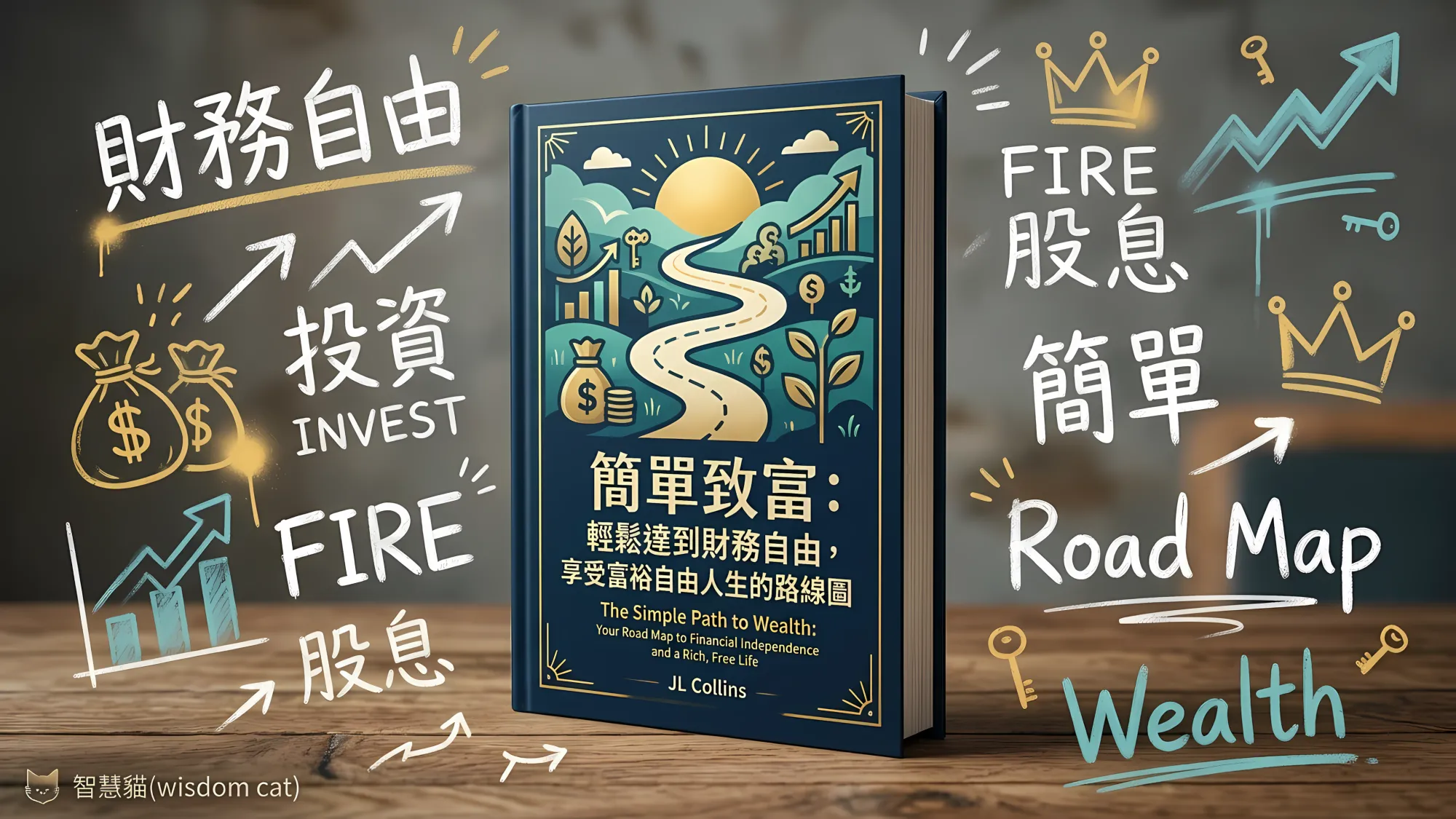 簡單致富： 輕鬆達到財務自由，享受富裕自由人生的路線圖｜好書推薦
