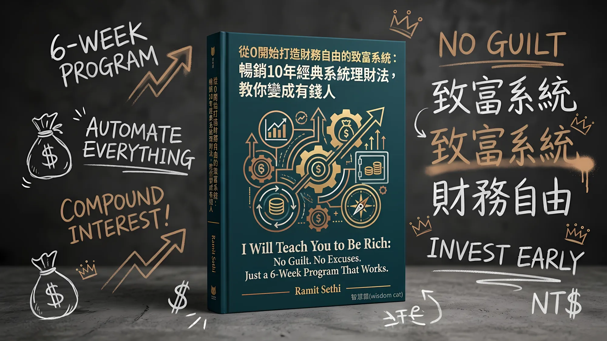 從0開始打造財務自由的致富系統: 暢銷10年經典系統理財法, 教你變成有錢人｜好書推薦