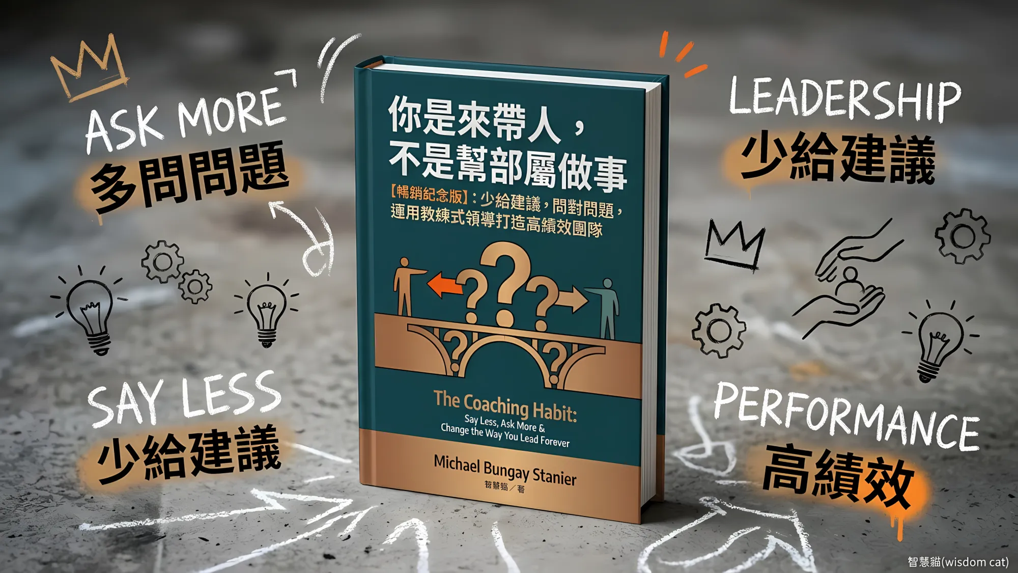 你是來帶人，不是幫部屬做事【暢銷紀念版】：少給建議，問對問題，運用教練式領導打造高績效團隊｜好書推薦