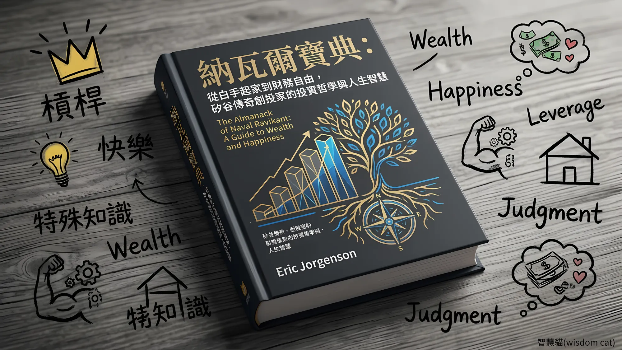 納瓦爾寶典：從白手起家到財務自由， 矽谷傳奇創投家的投資哲學與人生智慧｜好書推薦