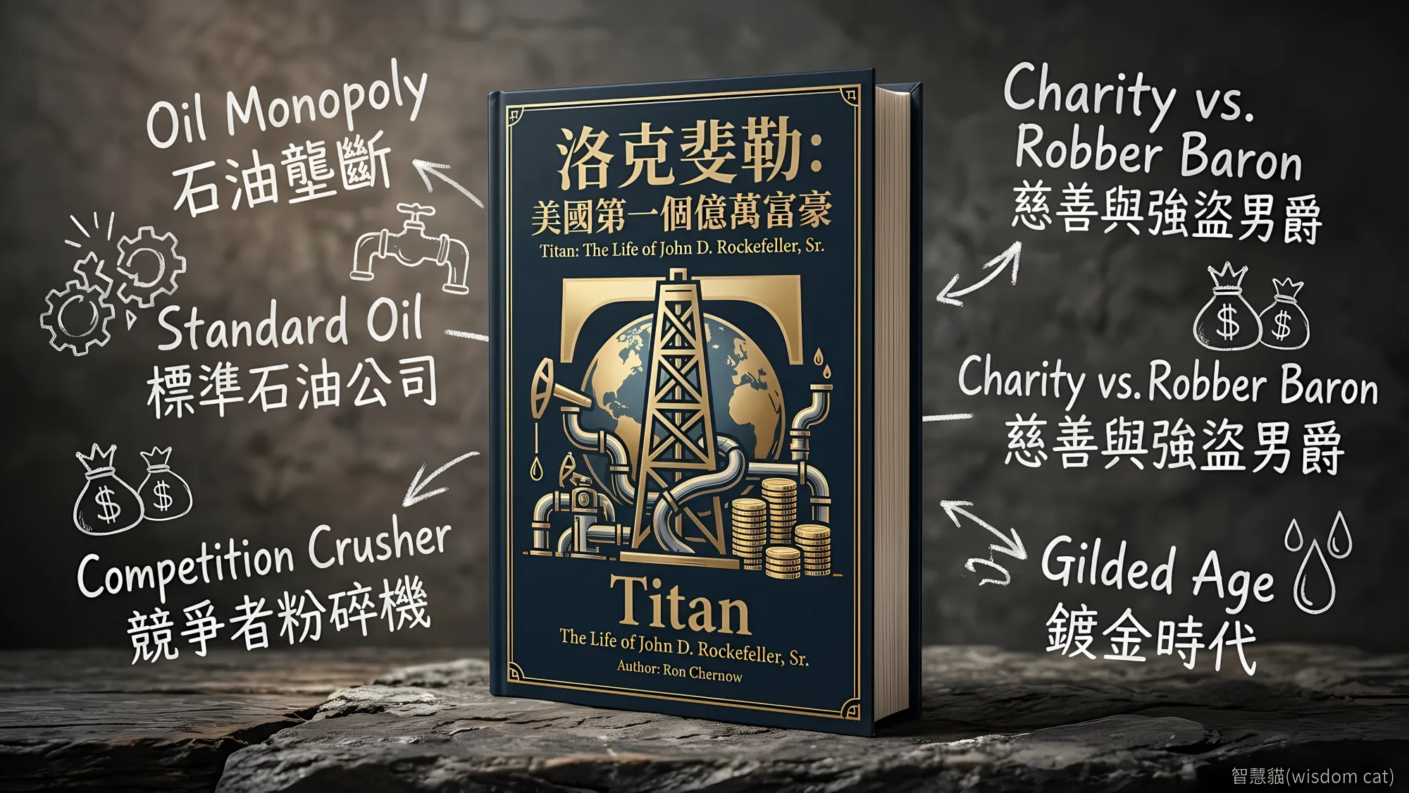 洛克斐勒:美國第一個億萬富豪｜好書推薦