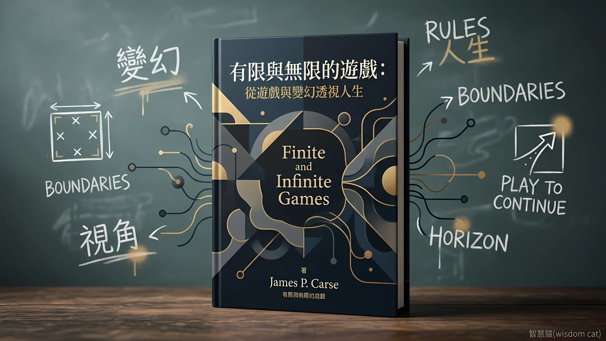 有限與無限的遊戲：從遊戲與變幻透視人生｜好書推薦