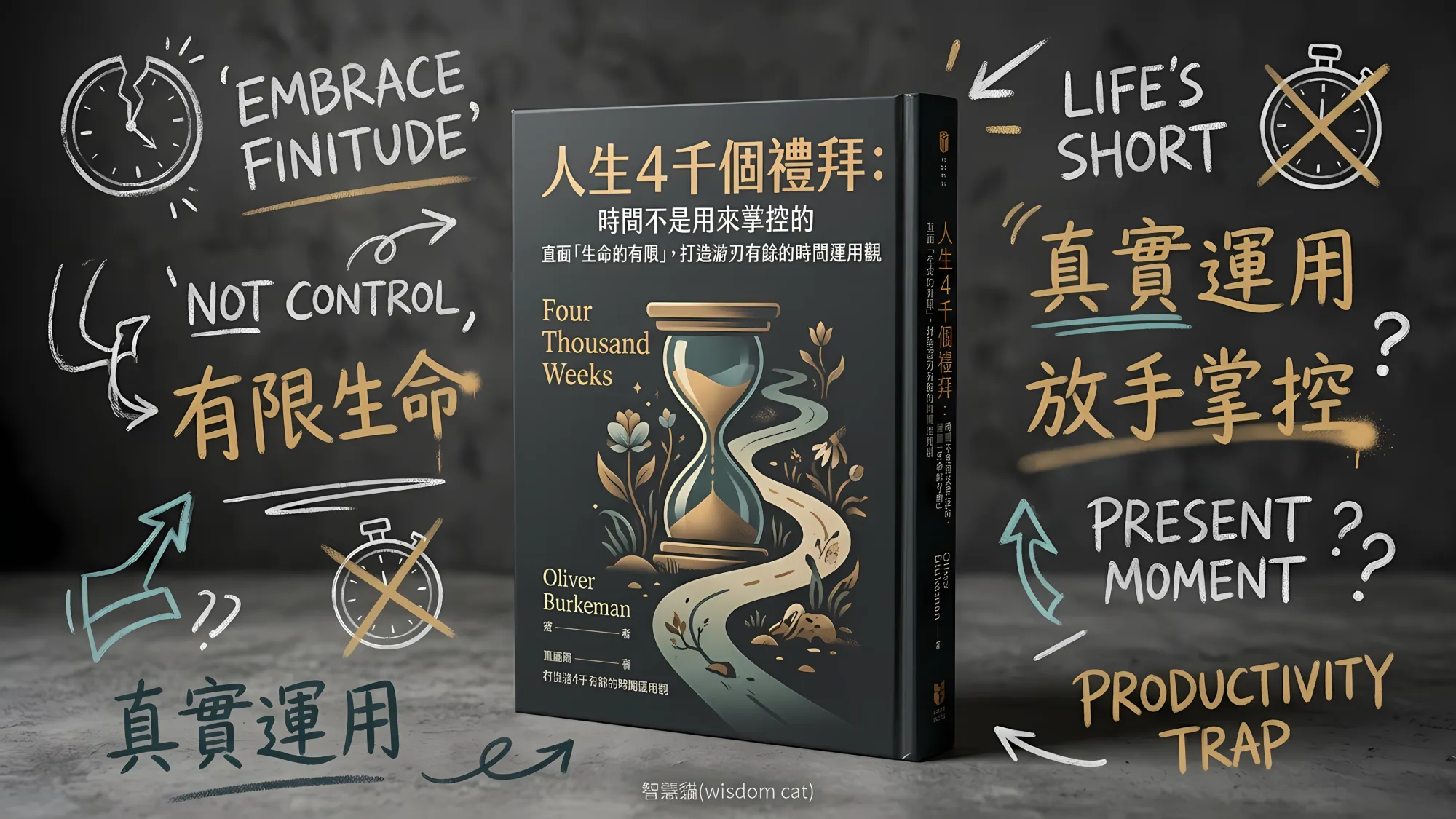 人生4千個禮拜：時間不是用來掌控的，直面「生命的有限」，打造游刃有餘的時間運用觀｜好書推薦
