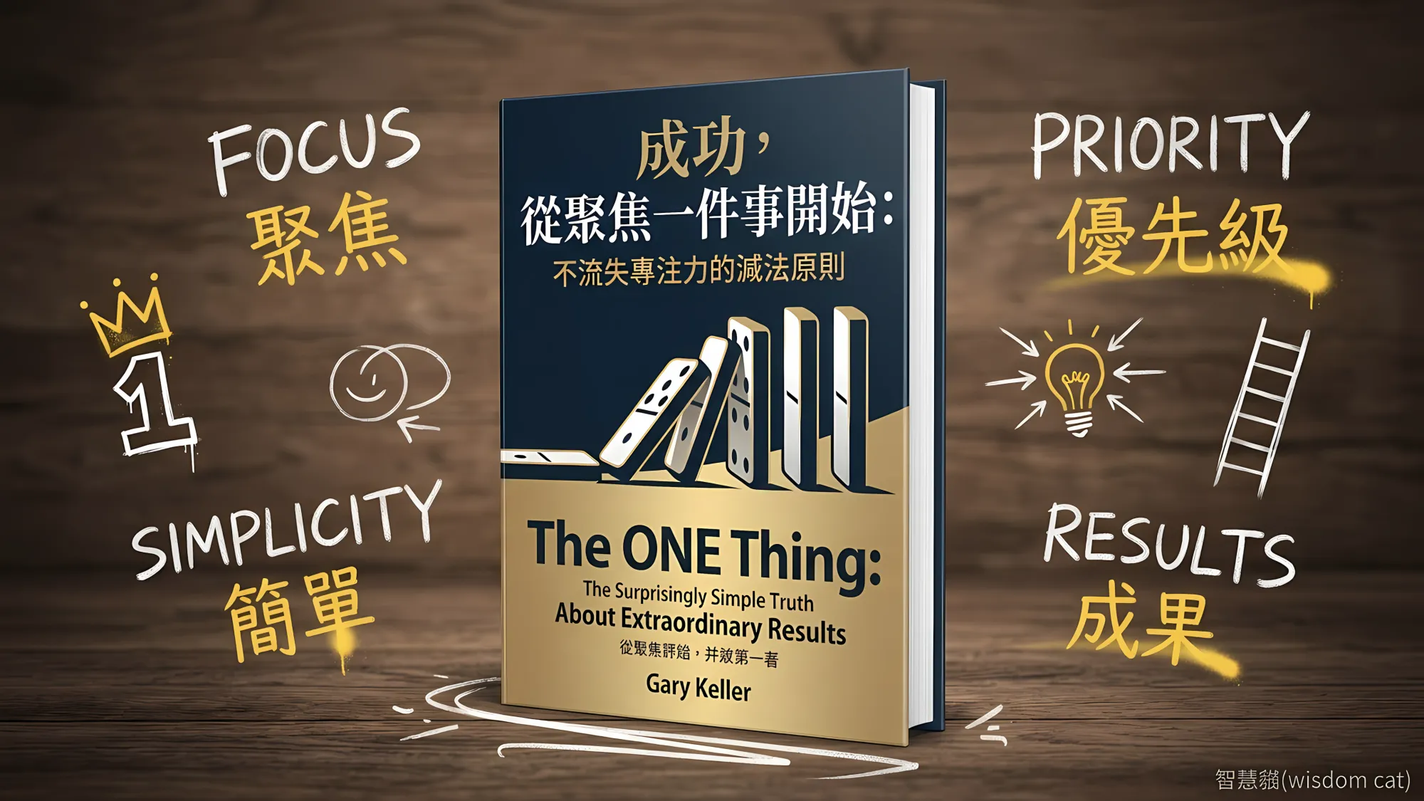成功，從聚焦一件事開始：不流失專注力的減法原則｜好書推薦