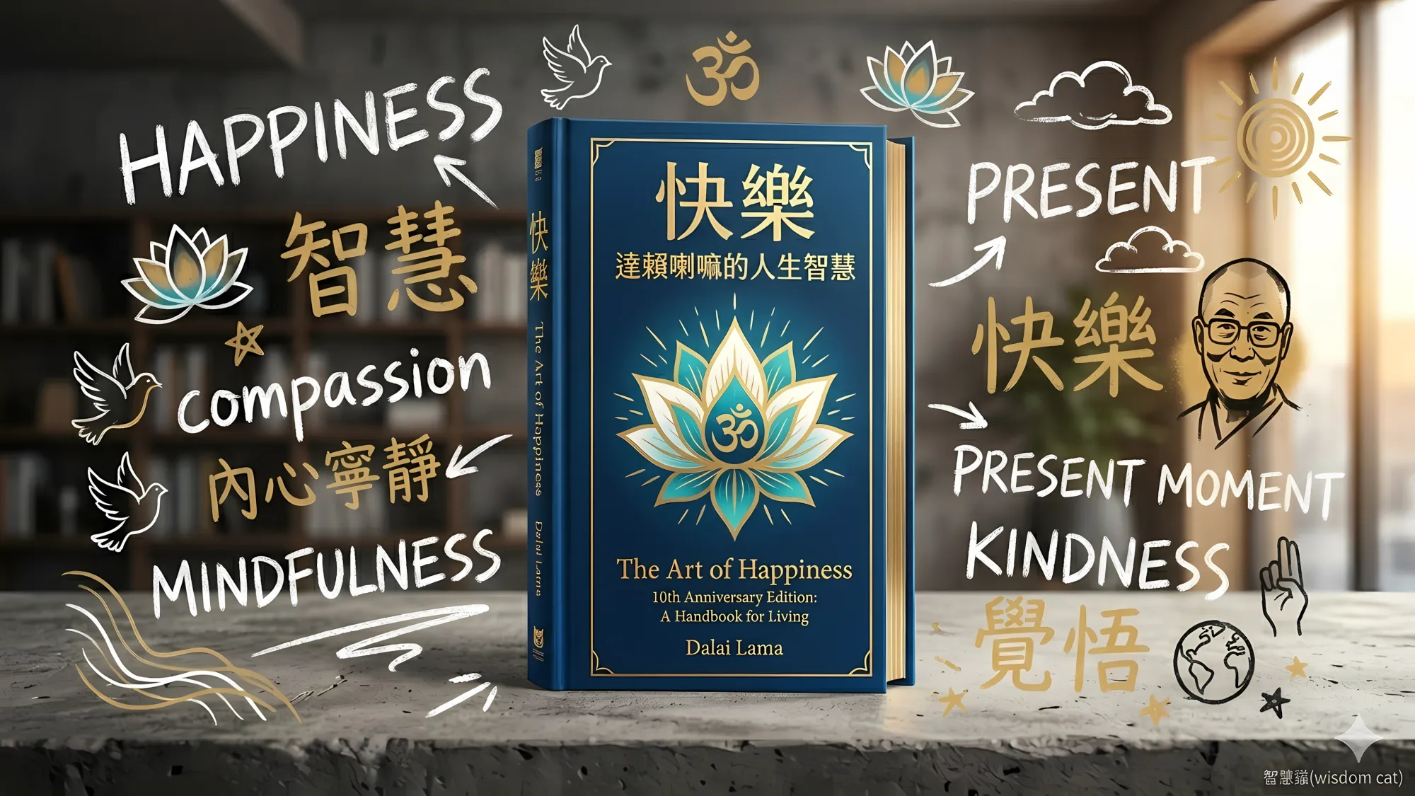 快樂 達賴喇嘛的人生智慧｜好書推薦