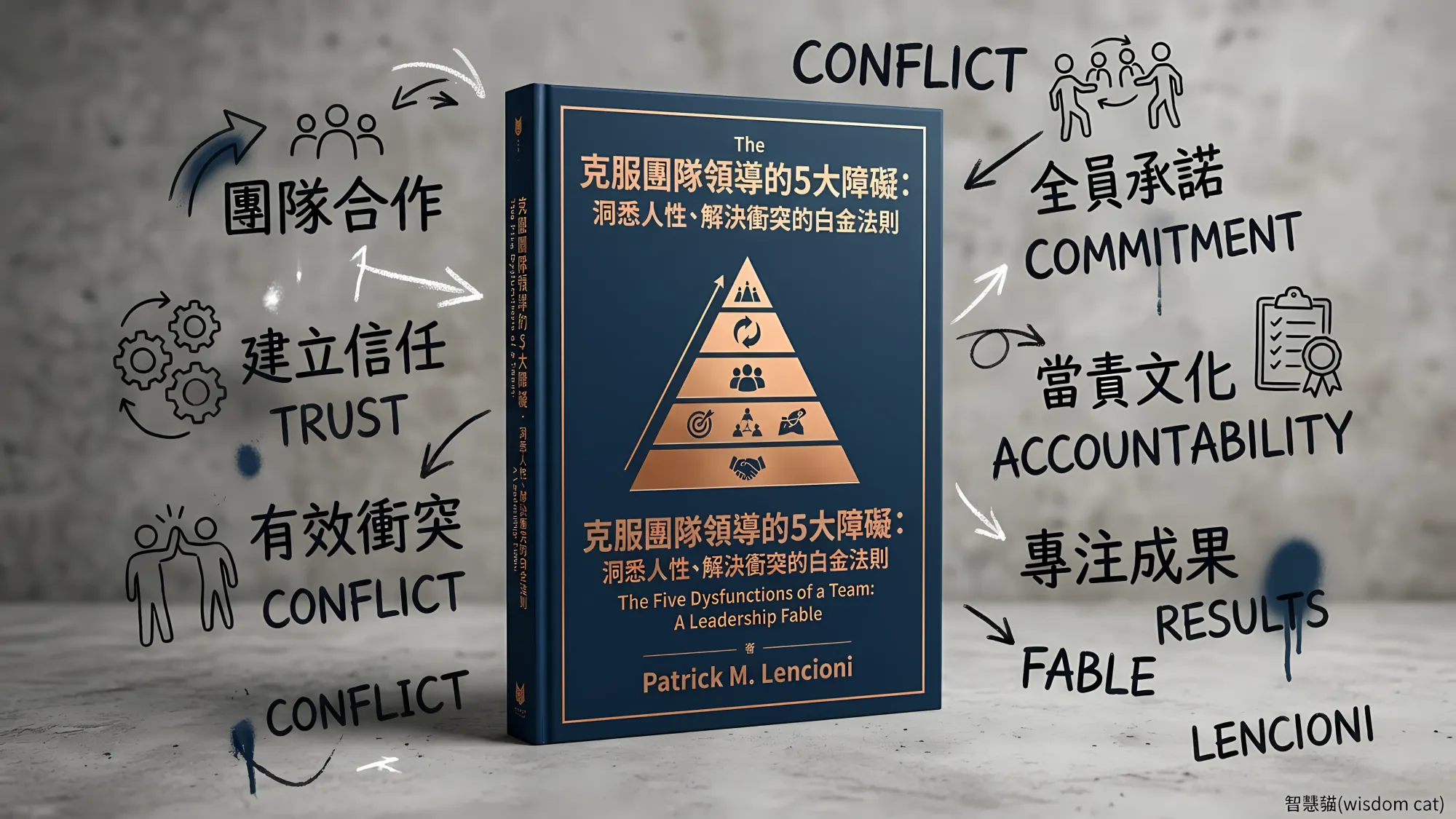 克服團隊領導的5大障礙: 洞悉人性、解決衝突的白金法則｜好書推薦