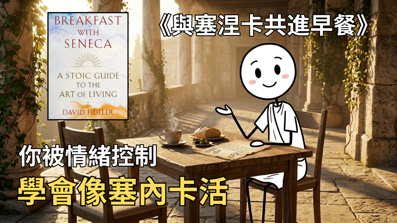 與塞涅卡共進早餐｜好書推薦