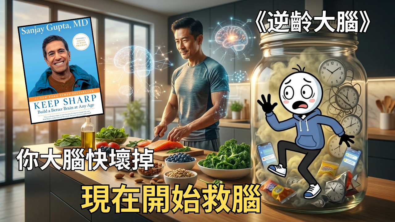 逆齡大腦｜好書推薦