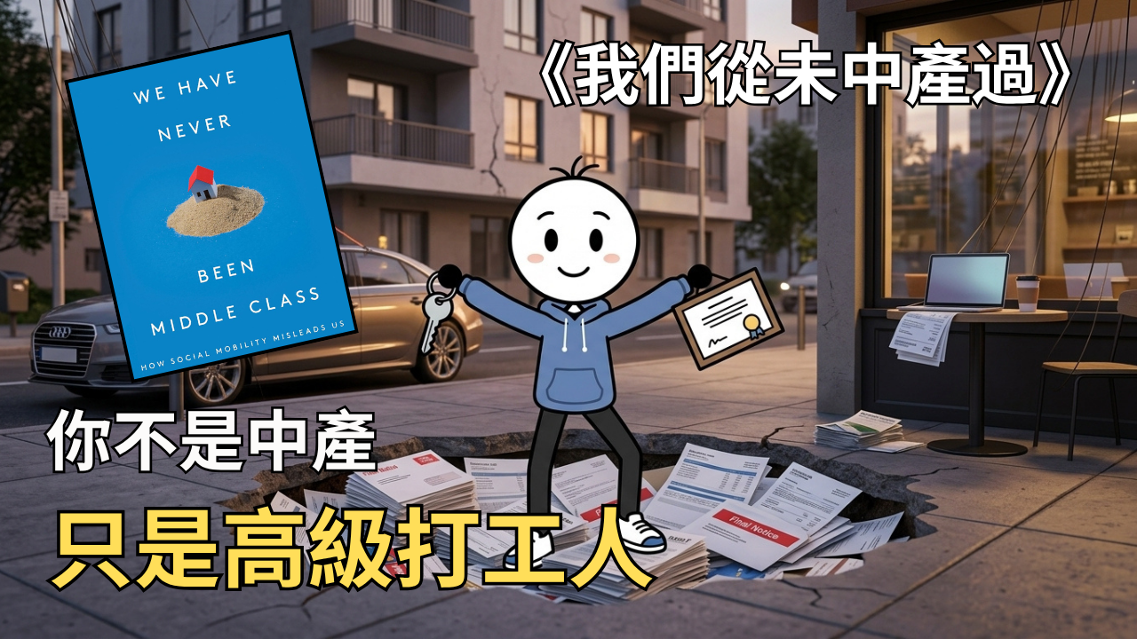 我們從未中產過：社會流動性如何誤導了我們｜好書推薦