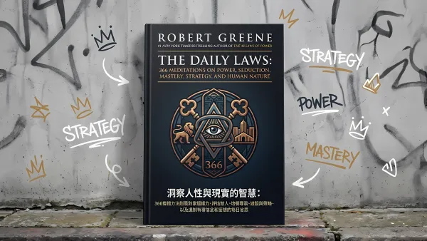 洞悉人性與現實的366權力法則：掌握權位、料敵、專業、遊說、謀略的每日思索，戒斷有毒信念與虛妄想像｜好書推薦