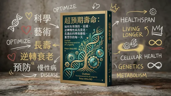 超預期壽命：如何有效預防、延緩、逆轉慢性病及衰老，長壽的科學與藝術，重塑你的每一天｜好書推薦