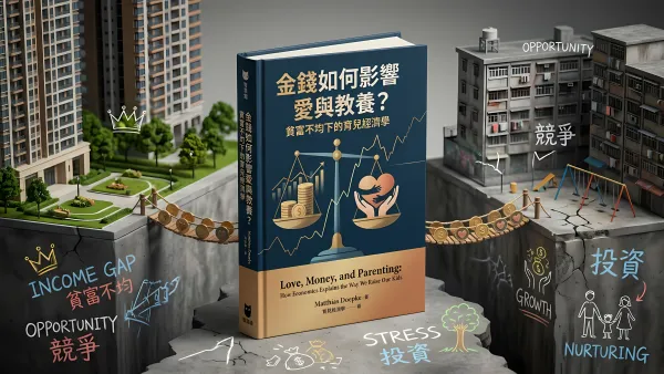金錢如何影響愛與教養? 貧富不均下的育兒經濟學｜好書推薦