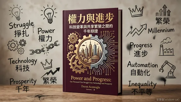 權力與進步：科技變革與共享繁榮之間的千年辯證｜好書推薦