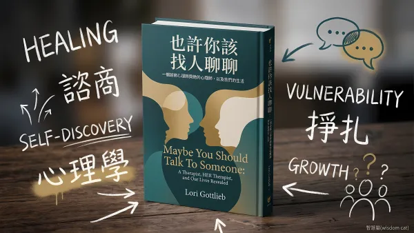 也許你該找人聊聊：一個諮商心理師與她的心理師，以及我們的生活｜好書推薦
