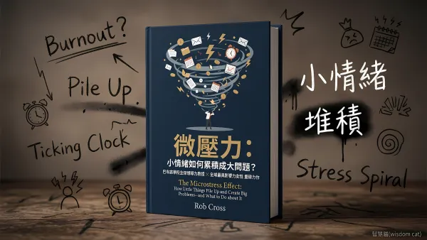 微壓力：小情緒如何累積成大問題？巴布森學院全球領導力教授 ✕ 全球最具影響力女性 重磅力作｜好書推薦