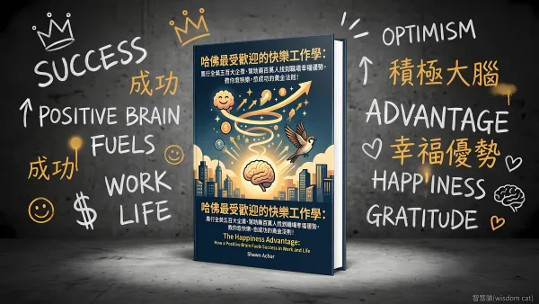 哈佛最受歡迎的快樂工作學: 風行全美五百大企業、幫助兩百萬人找到職場幸福優勢, 教你愈快樂, 愈成功的黃金法則!｜好書推薦