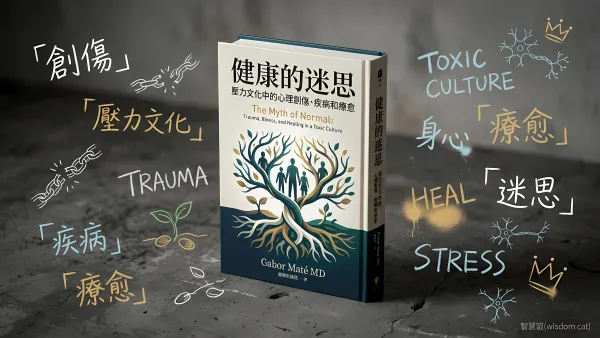 健康的迷思：壓力文化中的心理創傷、疾病和療愈｜好書推薦