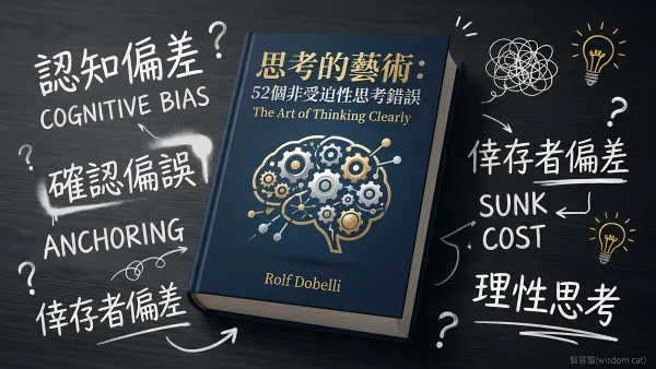 思考的藝術：52個非受迫性思考錯誤｜好書推薦