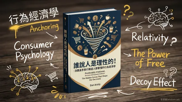 誰說人是理性的！：消費高手與行銷達人都要懂的行為經濟學｜好書推薦