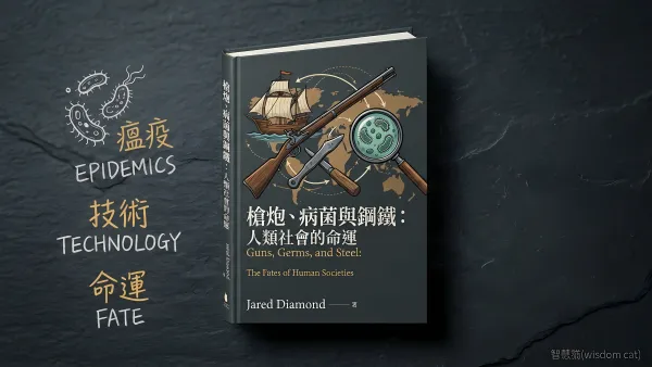 槍炮、病菌與鋼鐵：人類社會的命運｜好書推薦